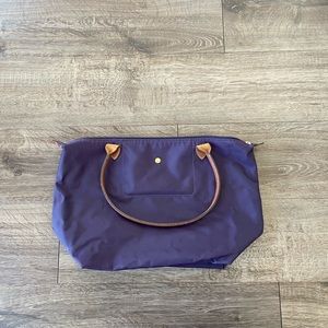 Longchamp Purple Tote